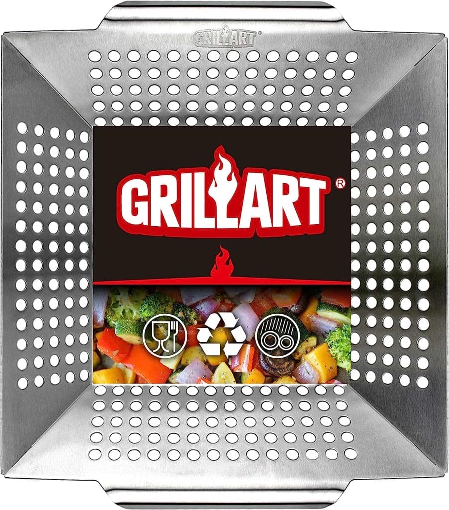best grill baskets for vegetables 8 9