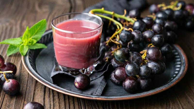 how to preserve grape juice 3 4