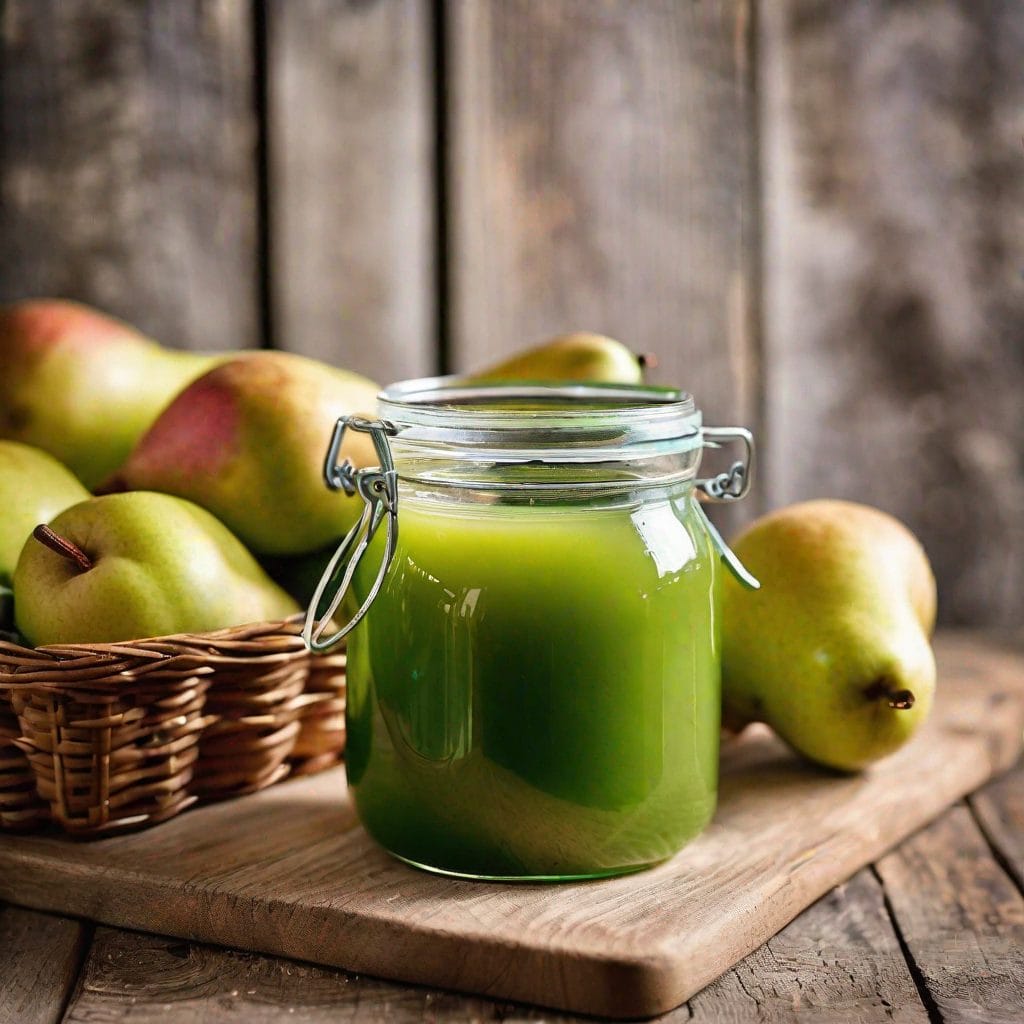 how to preserve pear juice 1 3
