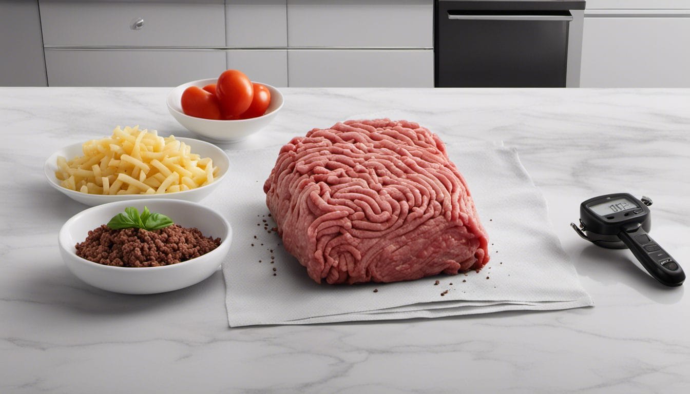 how long after defrosting ground beef should it be cooked 1 1