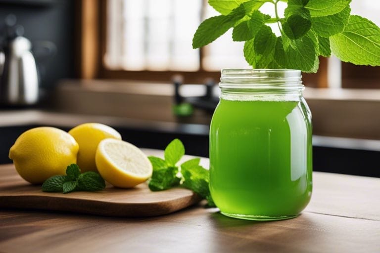 preserving mint juice for culinary use fsn 4